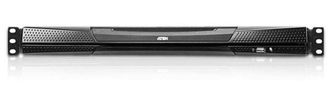 KVM Switch ATEN KL1508AiN, 8 porta, ekran LCD 19", KVM over IP, Rack 1U - Zezë - 3
