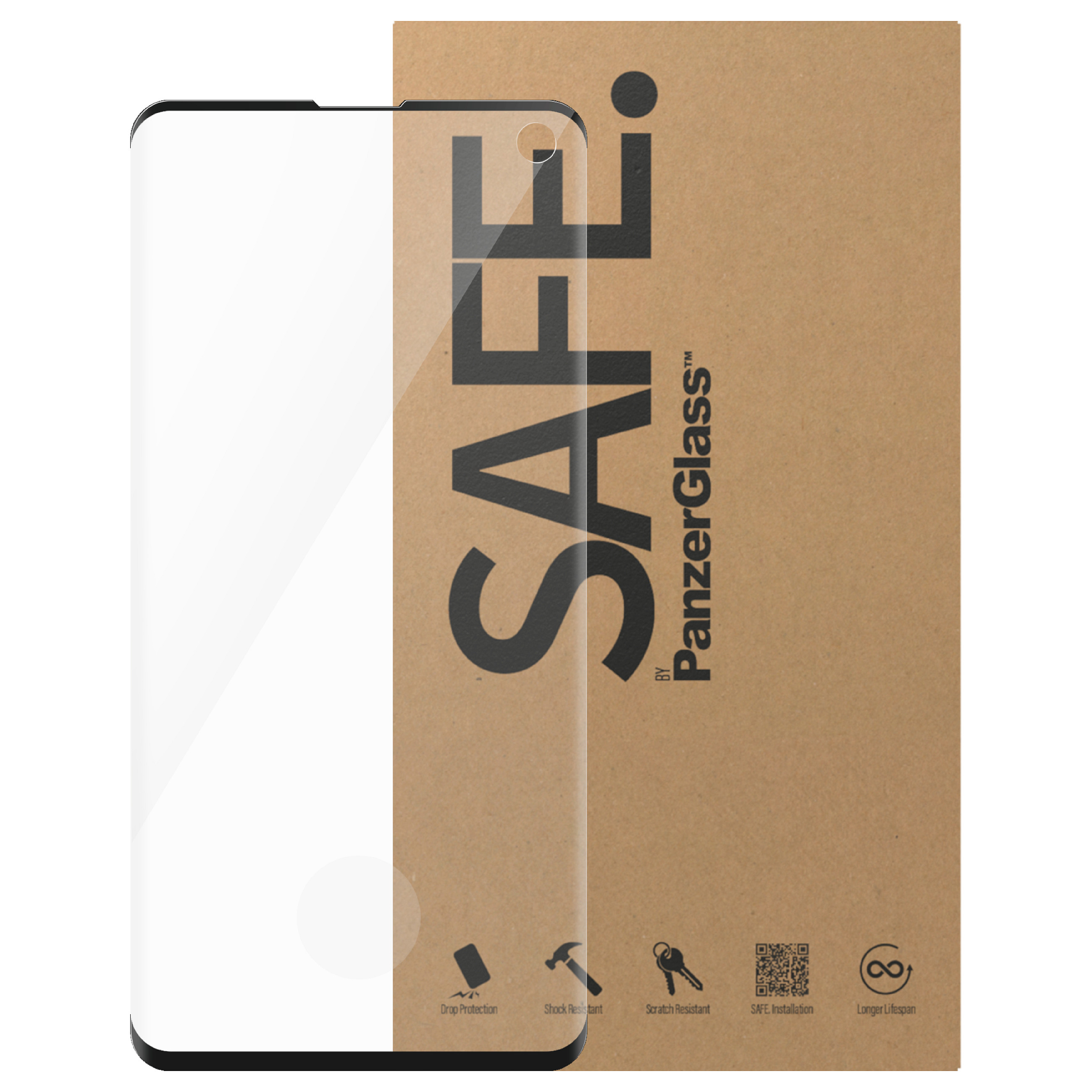 Aksesorë për telefon SAFE by PanzerGlass Screen Protector for Samsung Galaxy S10 FP / Bulk Pack – UltraWide Fit - 3