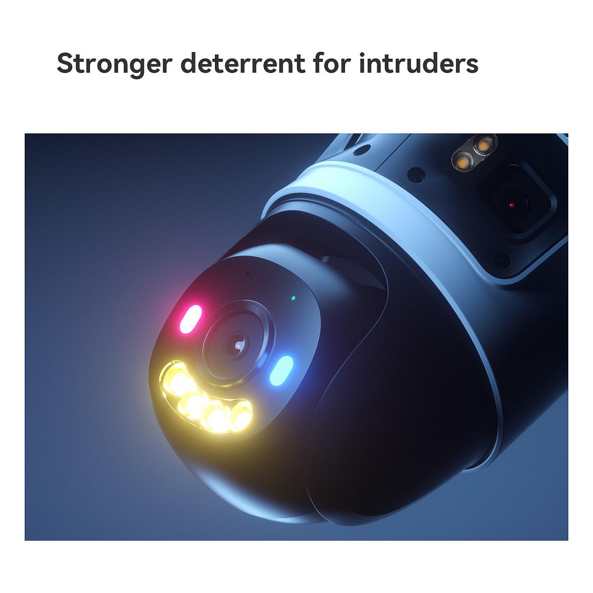 Kamerë Sigurie IP CCTV Imou Cruiser Triple, 11MP, 3.6mm + 6mm, Wi-Fi 6, PT, Night Vision 30m - Bardhë - 20