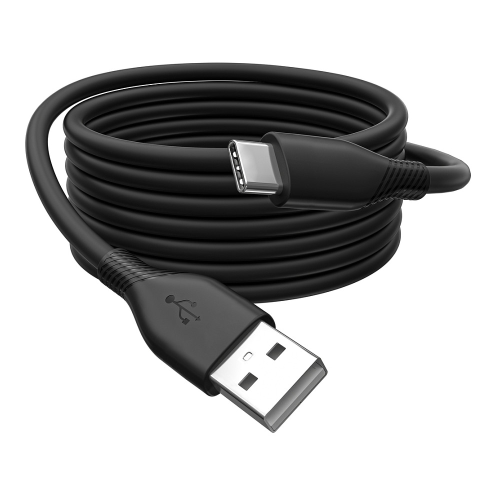 Kabllo USB 2.0 / Typ‑C–A / Silikon / Straight‑Straight / 0.5 m / DIGITUS – Zezë - 2