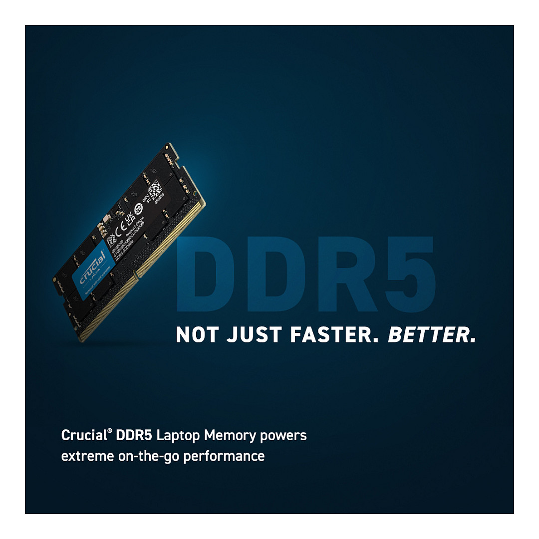 RAM Memorie DDR5 Crucial 8GB / 5600MHz CL46 UDIMM - 2