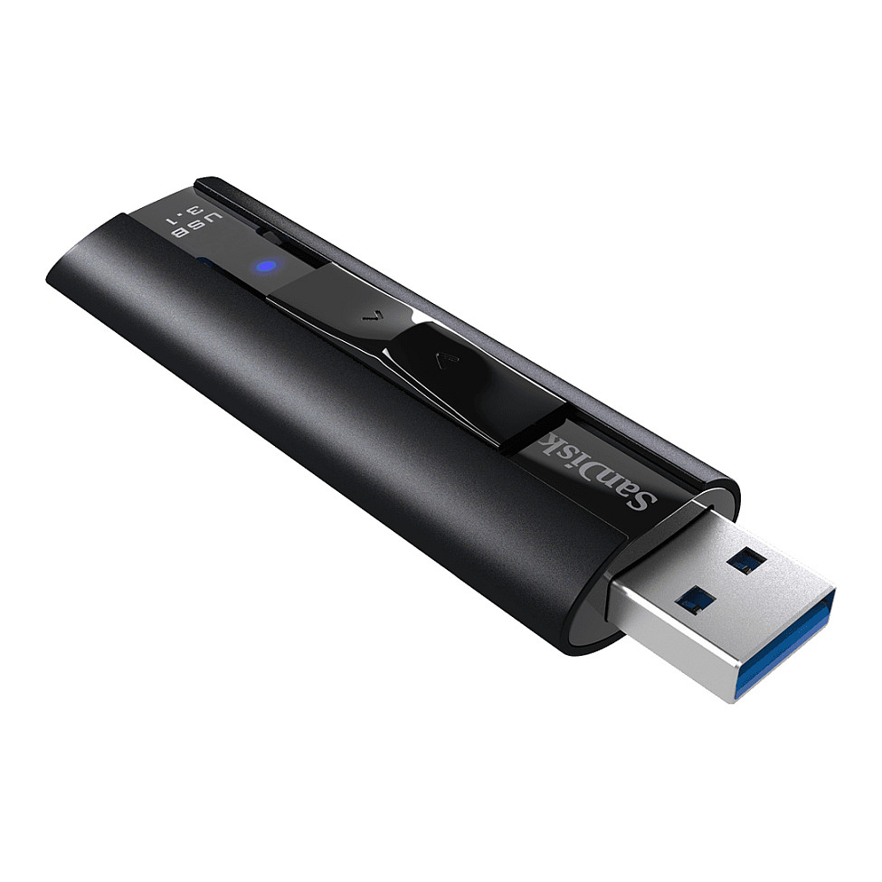 USB Flash Drive CARD Sandisk 256GB Extreme PRO CZ880 USB 3.1 - 2