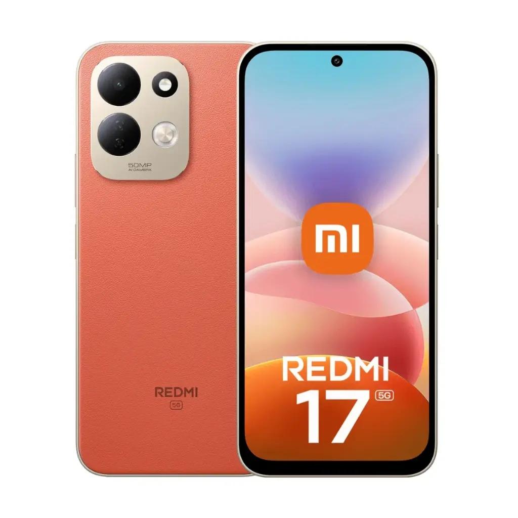 Telefon Xiaomi Redmi 17, 6.9", LCD, 120Hz, 4GB, 256GB, Snapdragon 4 Gen 5, Dual SIM, 5G - Portokalli