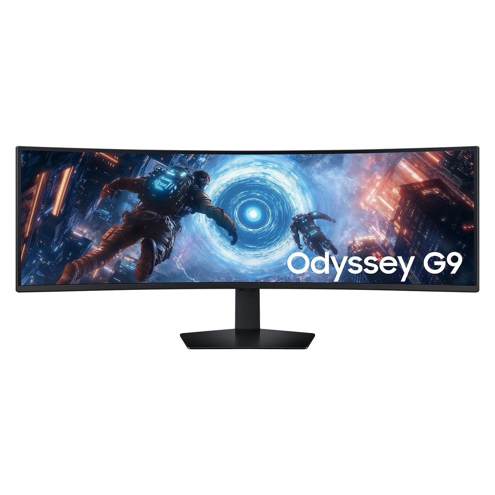 Monitor i Lakuar & UltraWide Samsung Odyssey G91F / 49" Dual QHD Curved VA 144Hz 1ms / DP / e zezë - 1