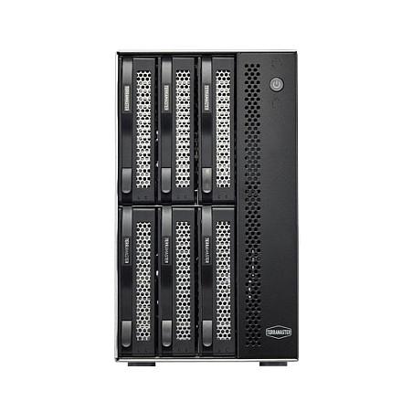 Këllëf TerraMaster D6-320, 6 Bay SATA, USB-C 3.2 Gen 2 10Gbps - Zezë