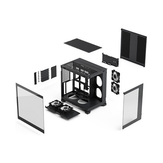 Kasë Fractal Design Pop 2 Vision RGB -Zezë - 6