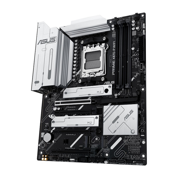 Pllakë Amë ASUS PRIME X870-P WIFI / AMD AM5 / X870 / DDR5 / ATX / Wi-Fi 7 / 2.5GbE LAN - 4