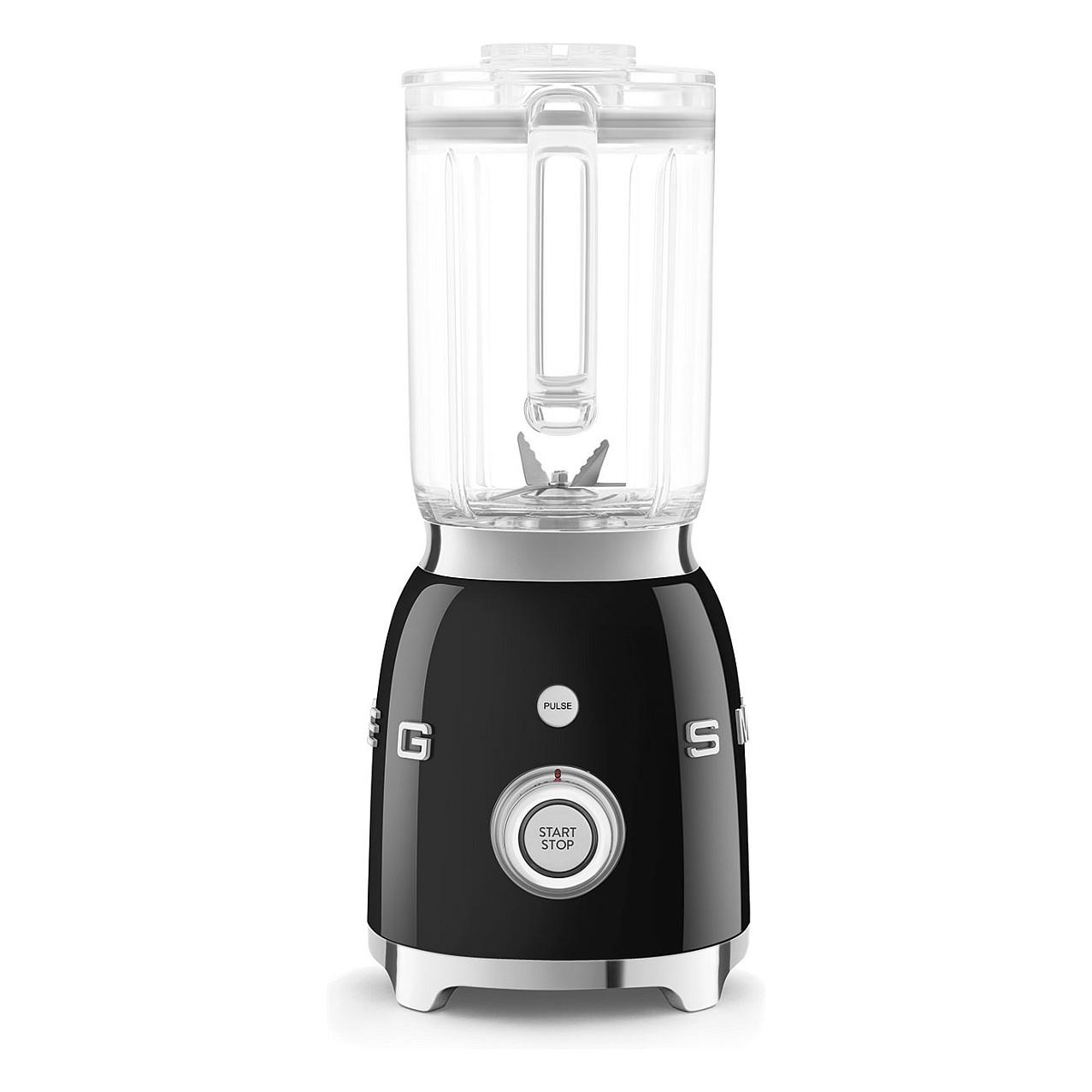 Blender Smeg BLF03BLEU, 800W, 1.5L, 4 Shpejtësi, 4 Programe, Enë Tritan Renew - Zezë - 2