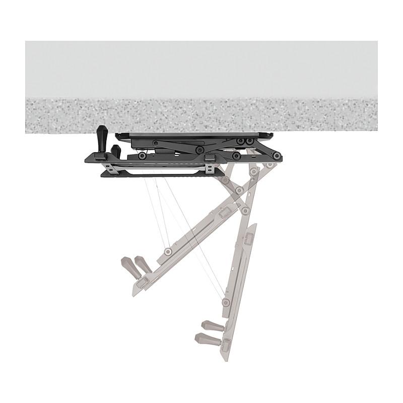 Mbajtëse për TV LogiLink BP0118 / Tavan / 32–70" / 35 kg / Elektrike / VESA 600x400 – Zezë - 6