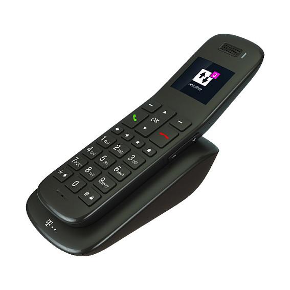 Telefon i Thjeshtë Telekom Speedphone 32, DECT-CAT-iq 2.0, Ekran me Ngjyra 2", HD Voice, Hands-Free - Zezë