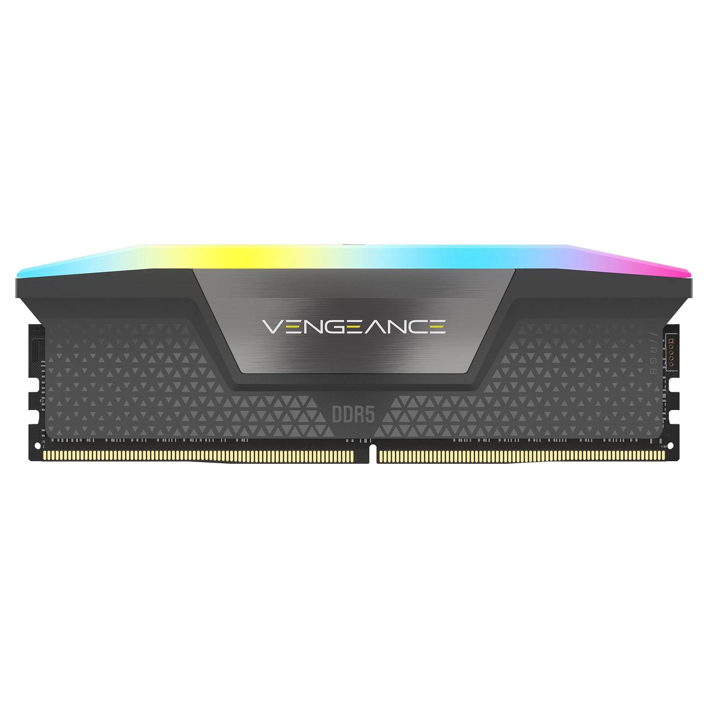 RAM Memorie DDR5 Corsair Vengeance RGB / 32GB (2x16GB) / DIMM / 6000MHz / CL36 / 288-pin - Zezë - 4