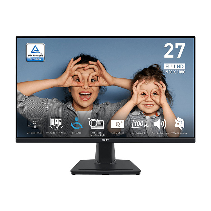 Monitor MSI PRO MP275QDE / 27″ / 2560×1440 / 100Hz / IPS / I zi - 1