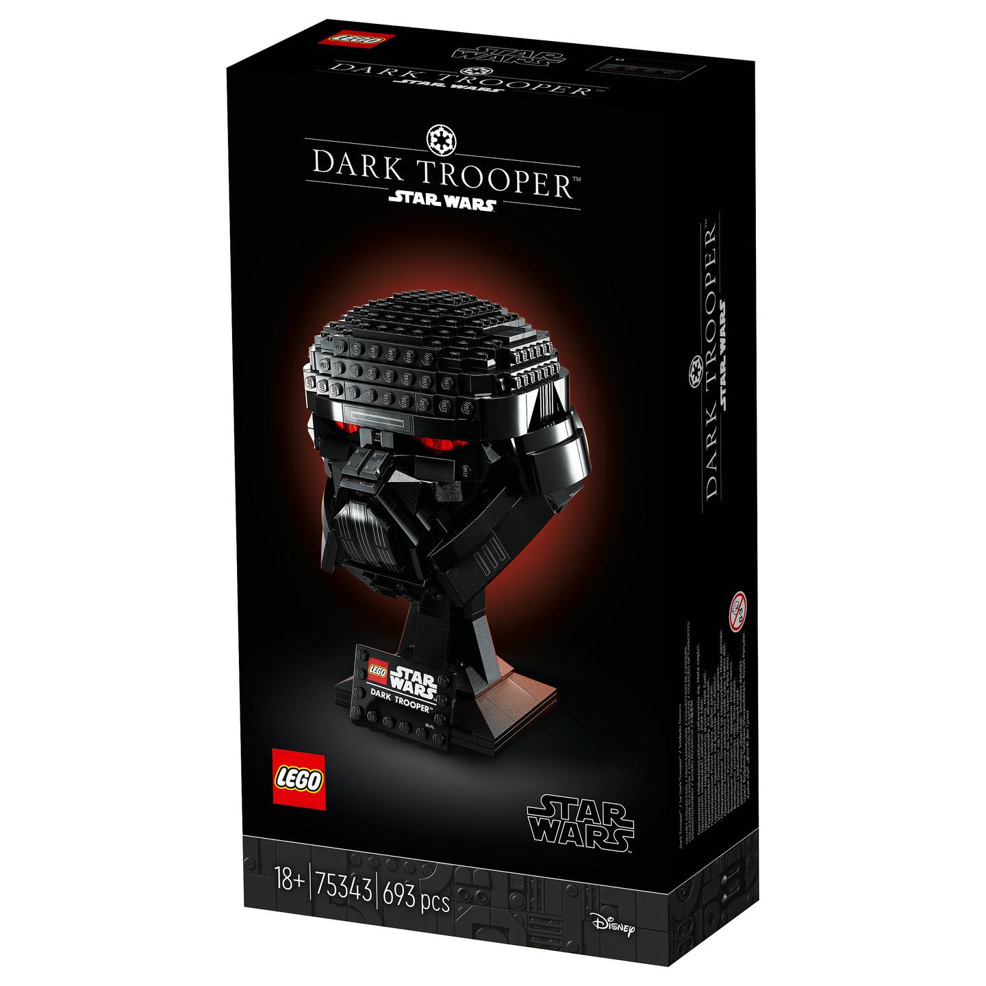 LEGO Star Wars Dark Trooper Helmet - 13