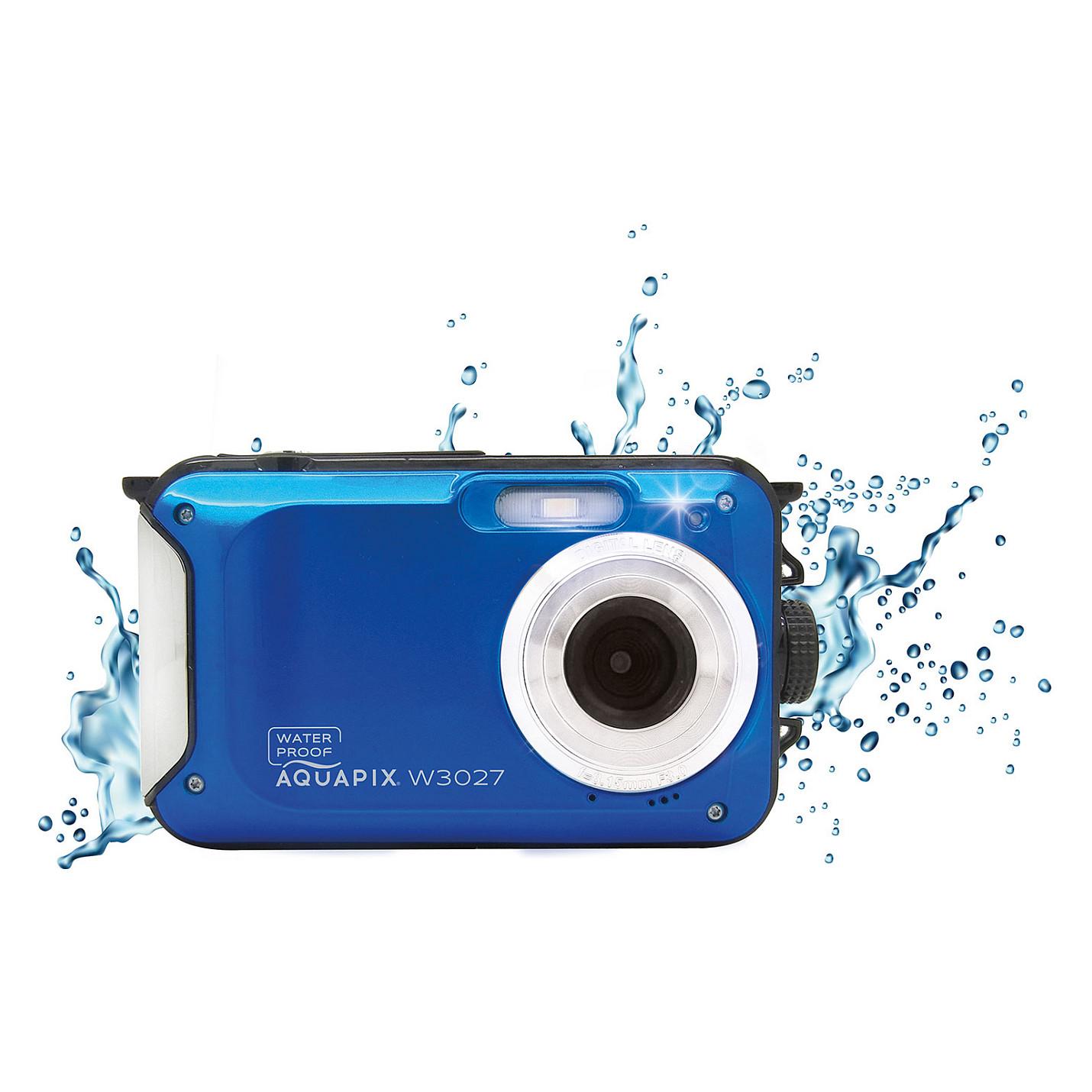 Kamerë digjitale Easypix Aquapix W3027 Wave, 5MP, Full HD, Zoom Digjital 4×, Rezistente ndaj Ujit 3m - Blu - 3