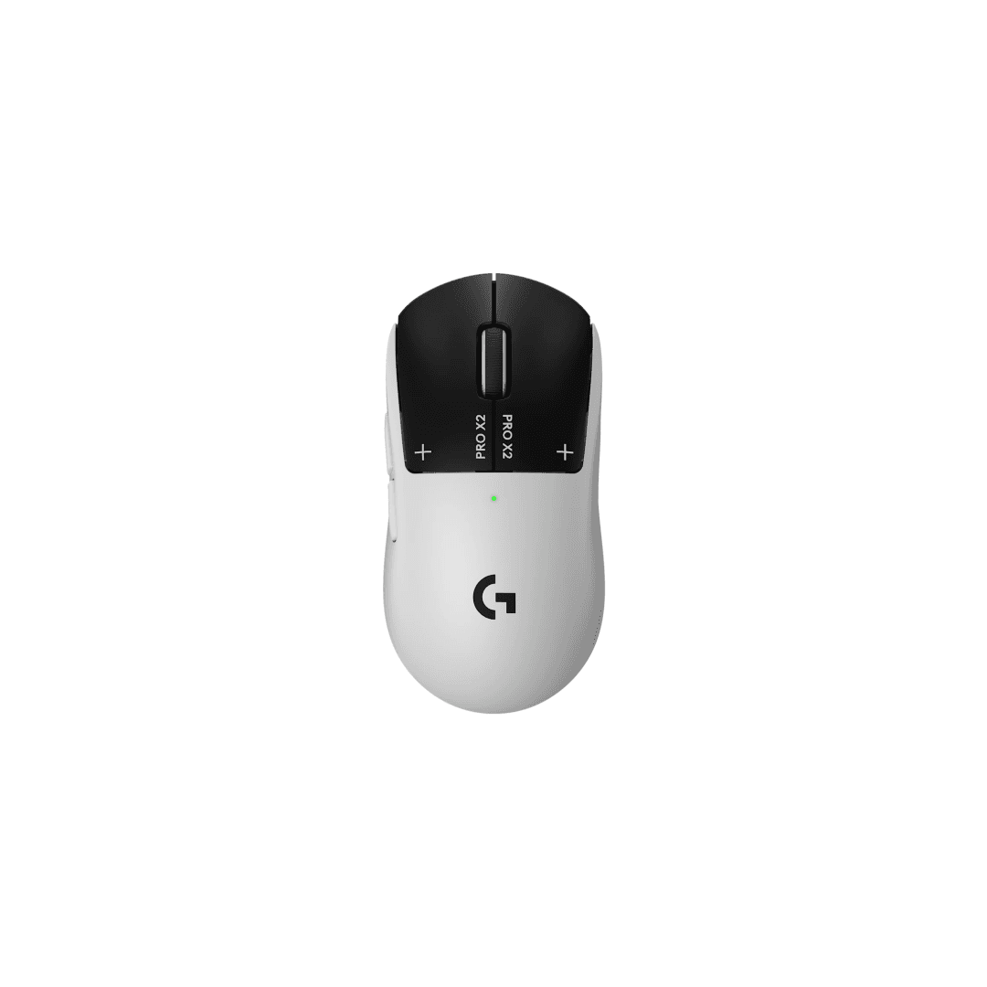 Maus Gaming Logitech G PRO X2 SUPERSTRIKE / Wireless / HERO 2 / 44.000 DPI / 8000 Hz - Bardhë/Zezë