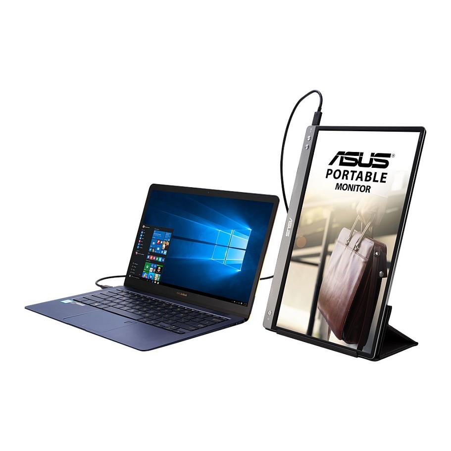 Monitor ASUS ZenScreen MB14AC / 14" / FHD IPS / 60 Hz / 5 ms / USB-C - Gri - 6