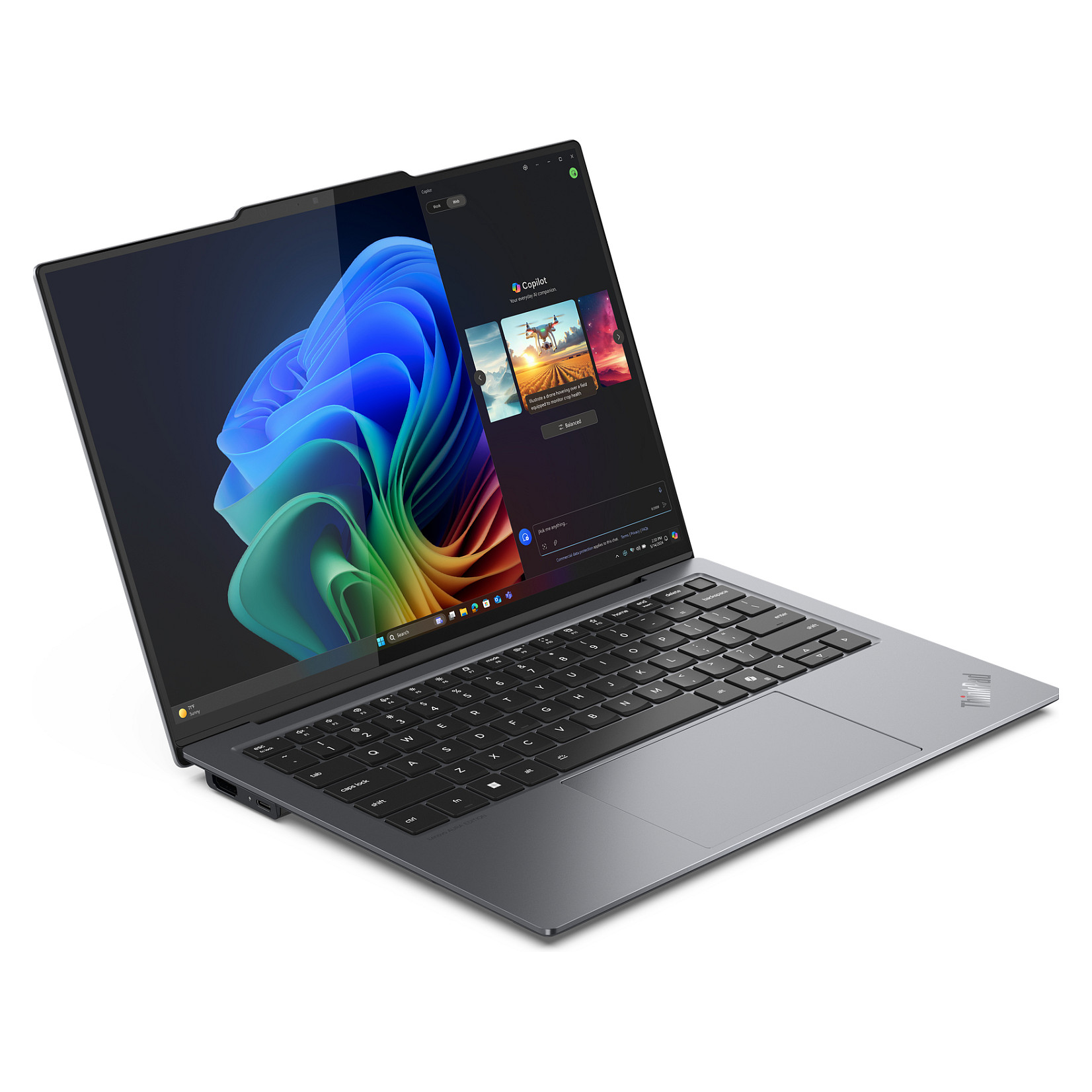 Laptop Lenovo ThinkPad X9-14 G1 / Ultra 7 258V / 32GB LPDDR5 / 1TB / 14" WUXGA OLED / Intel Arc 140V / DE  / e zezë - 4
