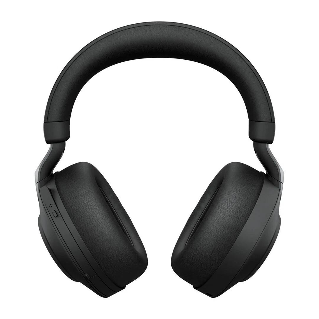 Kufje pa kabllo Jabra Evolve2 85 MS Stereo, Bluetooth 5.0, ANC, Mikrofon, Link 390c, Mbajtëse karikimi - Zezë - 1