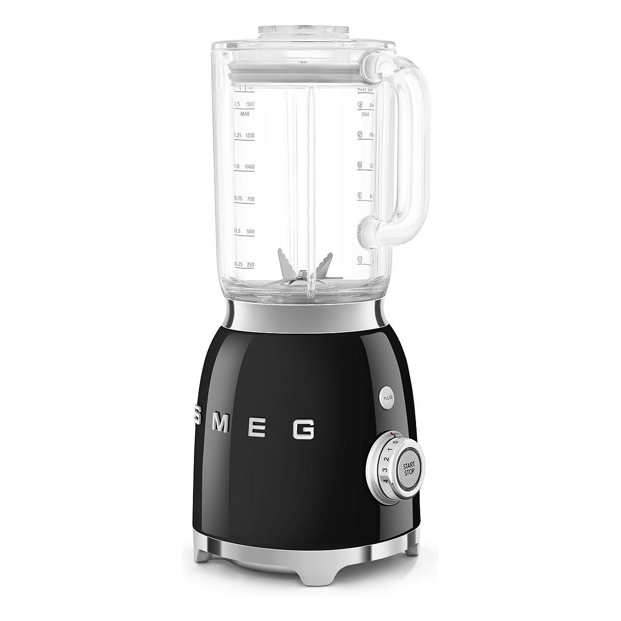 Blender Smeg BLF03BLEU, 800W, 1.5L, 4 Shpejtësi, 4 Programe, Enë Tritan Renew - Zezë - 4
