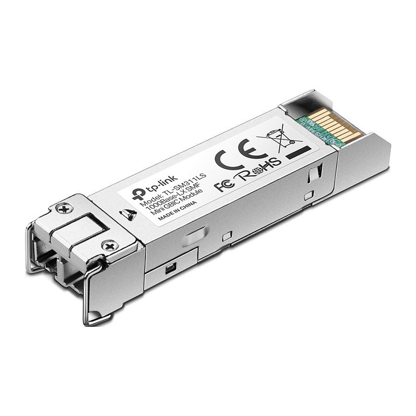 Transceiver SFP TP-Link Omada SM311LS, 1.25Gbps, Single-Mode, LC Duplex, 1310nm, deri në 20km, 8 copë - Hiri