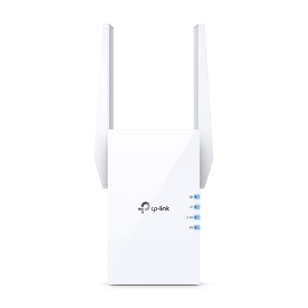 TP-Link RE605X AX1800 Wi-Fi 6 Range Extender – Dual-Band, 1800Mbps, 1× Gigabit Ethernet, OneMesh/EasyMesh, AP Mode, E Bardhë - 2
