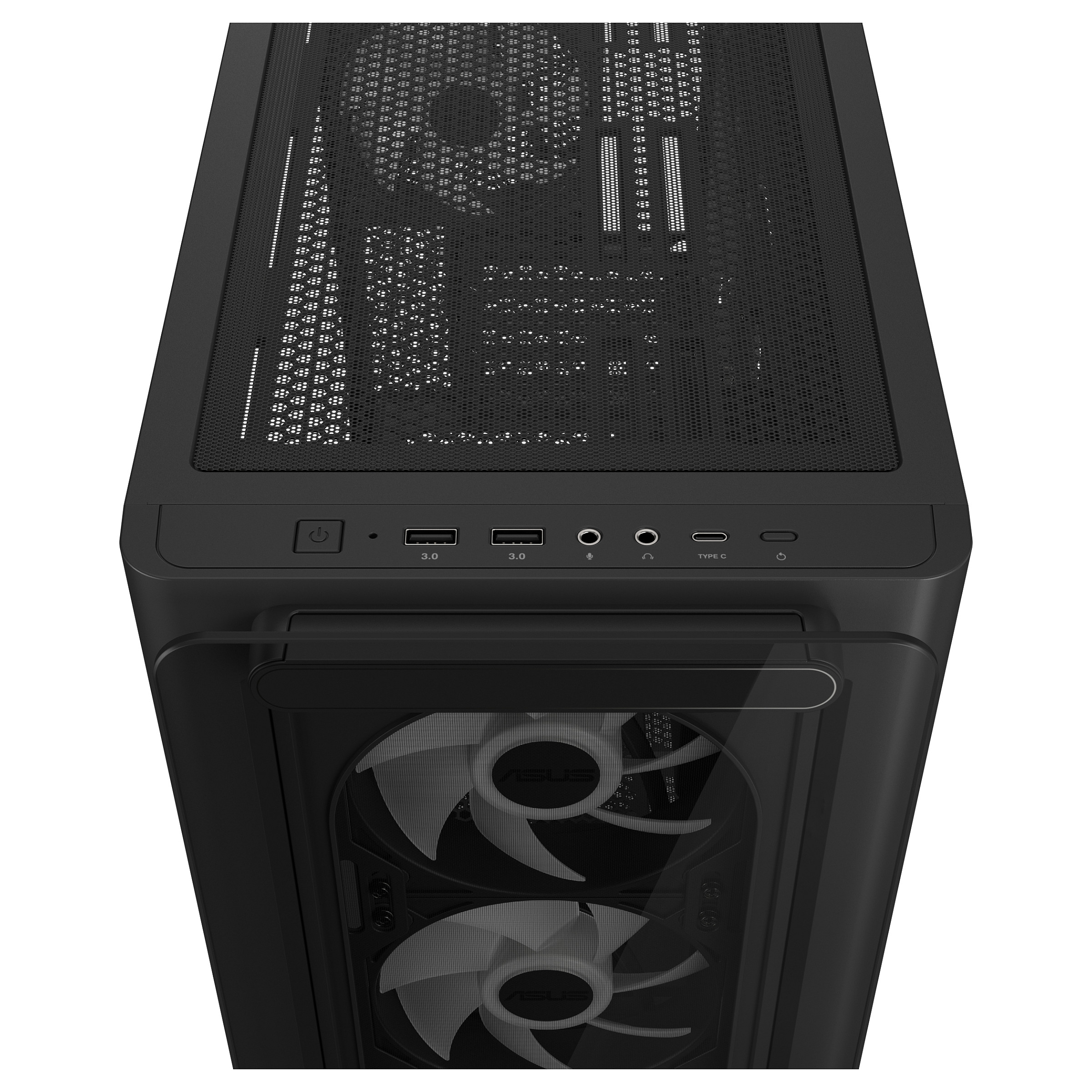 Kasë Asus A23 Plus TG ARGB -Zezë - 12
