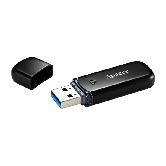 USB Flash Drive Apacer AH355 / 64GB / USB 3.2 Gen 1 / 160MB/s Read 70MB/s Write - Zezë