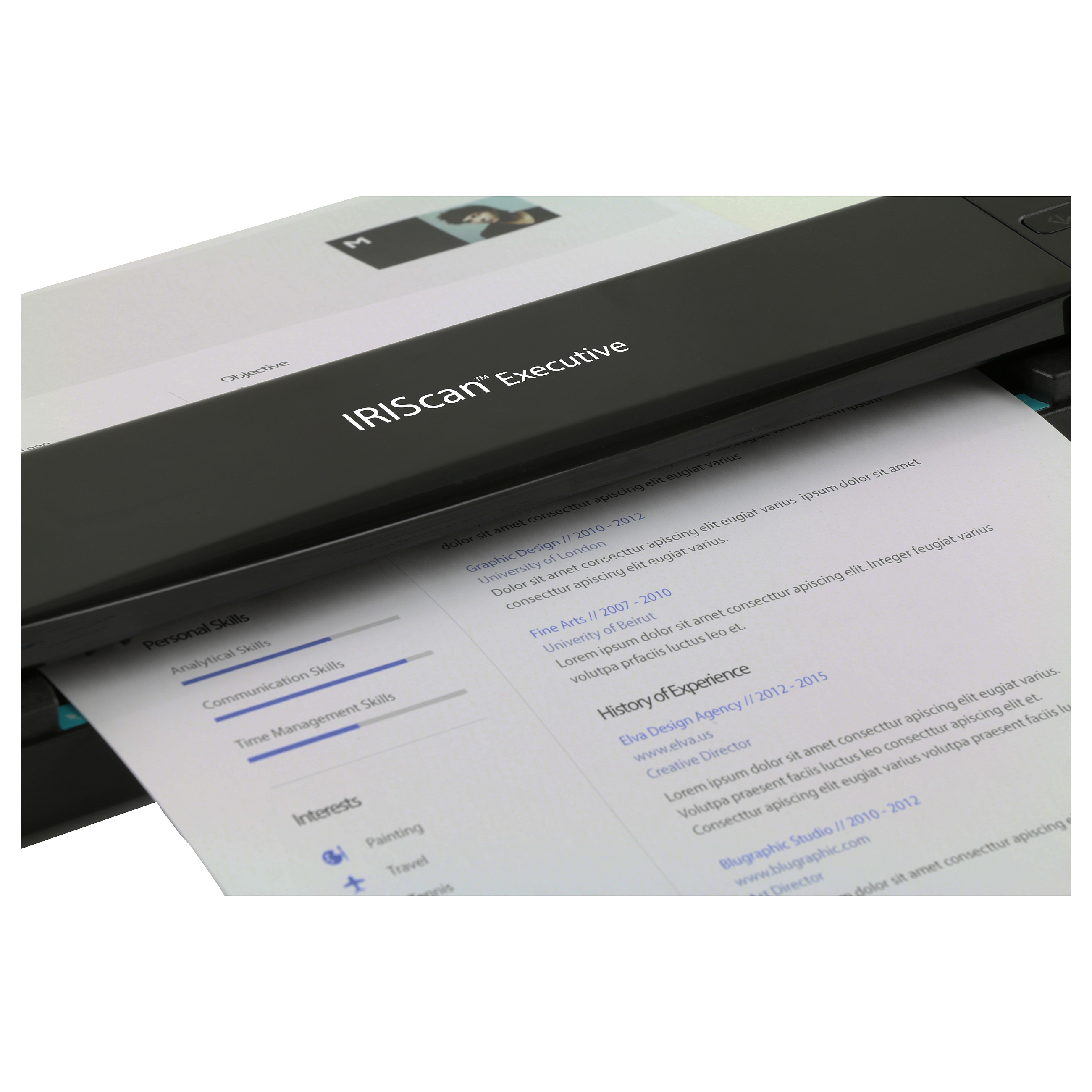 Skaner IRIS Scan Executive 4 Duplex / Win. 600dpi - Zezë - 6
