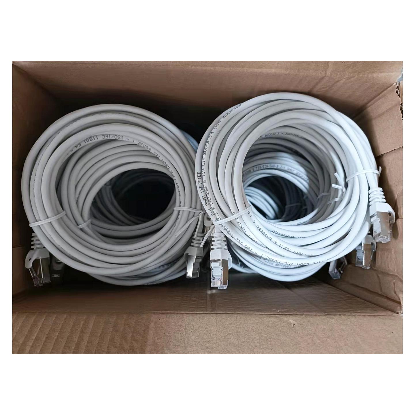 Kabllo për Rrjet (UTP) EQUIP 635514, Cat6, S/FTP, RJ-45, 5 m, 30 copë - Bardhë - 3
