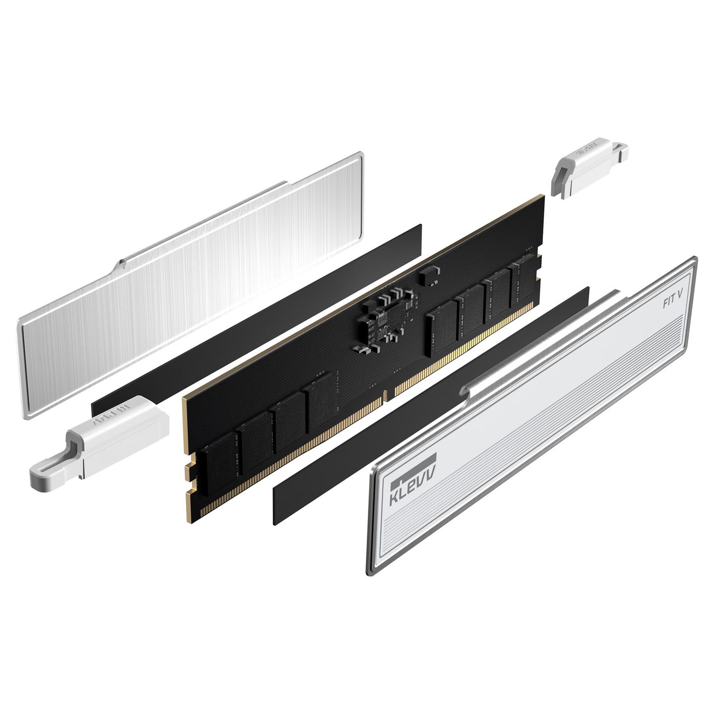 RAM Memorie DDR5 KLEVV FIT V, 16GB, DIMM, 5600MHz, CL30, 288-pin – Bardhë - 11