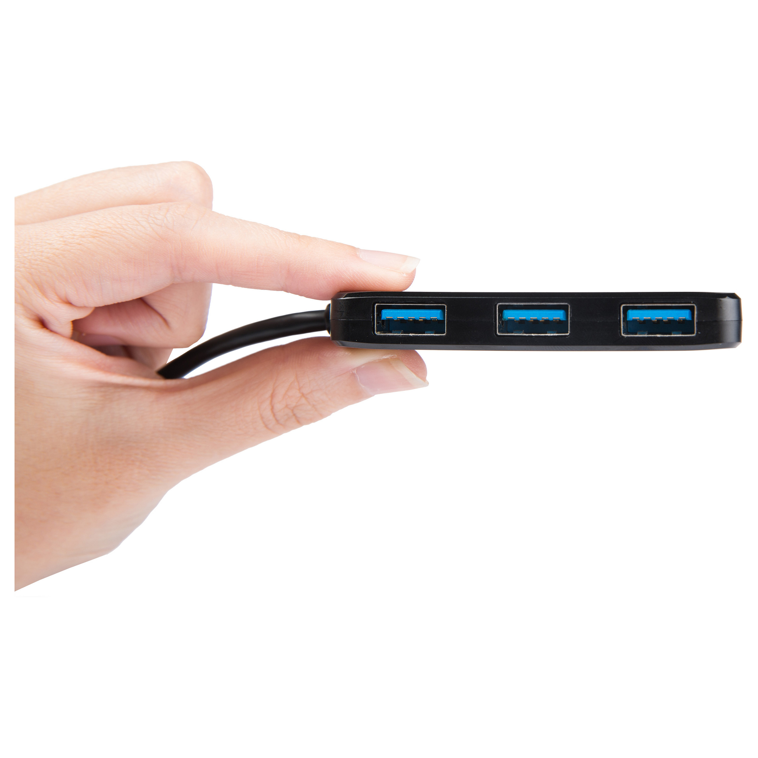 Adapter USB Transcend 4-Port USB 3.0 HUB2 / Pa Furnizim Energjie - 9