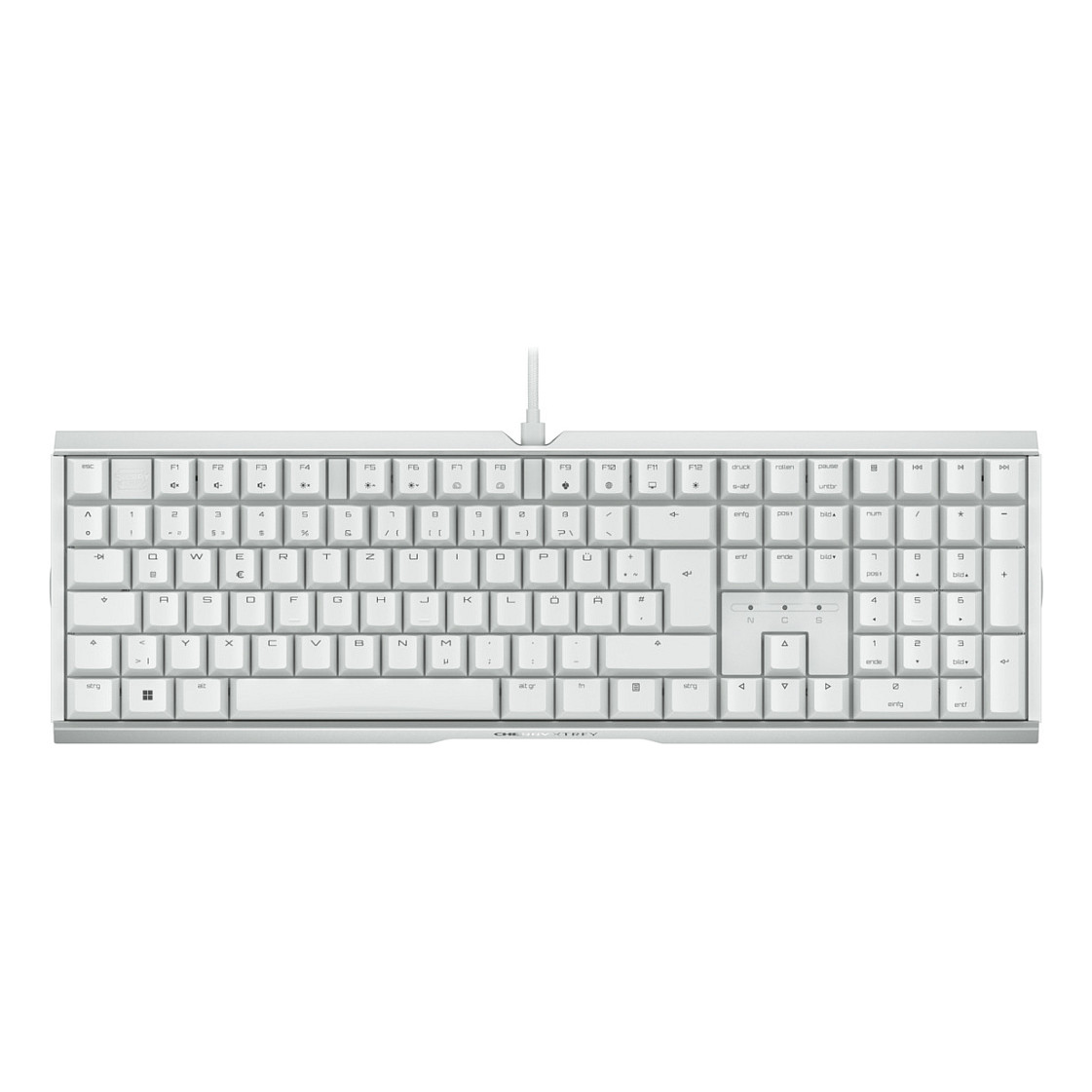Tastierë Gaming CHERRY XTRFY MX 3.1 RGB Wired / MX2A Brown / German Layout / QWERTZ - Bardhë - 2
