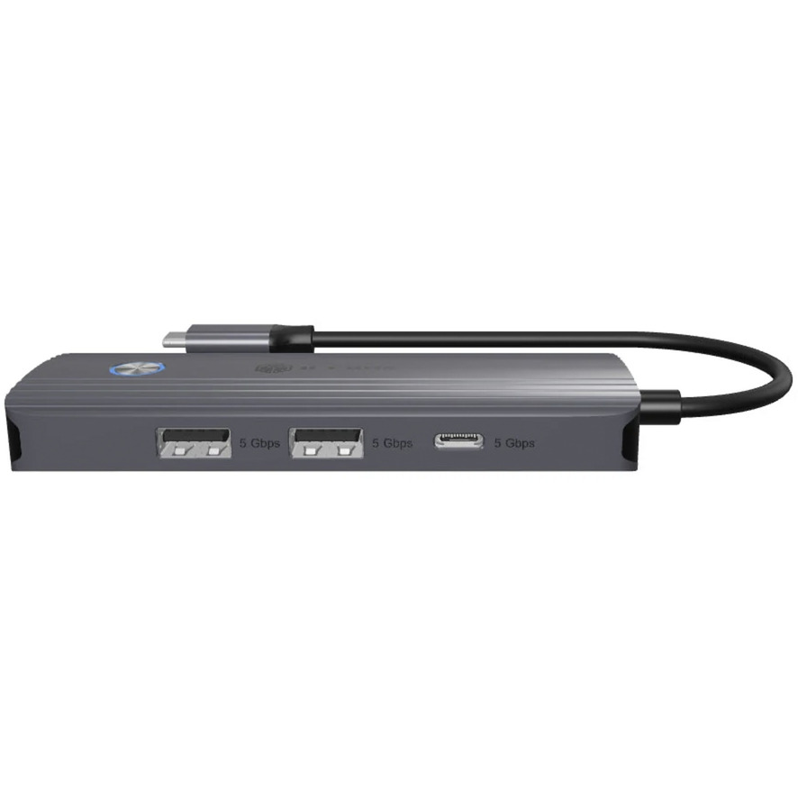 Docking Station ICY BOX IB-DK4081-SO / 2x USB-A / 1x USB-C / 1x HDMI / 100W PD – Argjend