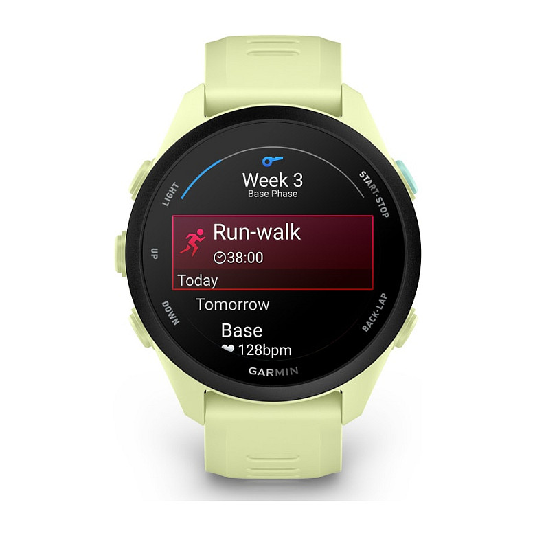 Orë e Mençur Garmin Forerunner 70 / 1.2 Inch / AMOLED / Touchscreen / GPS / Bluetooth / 42.6mm - Verdhë - 3