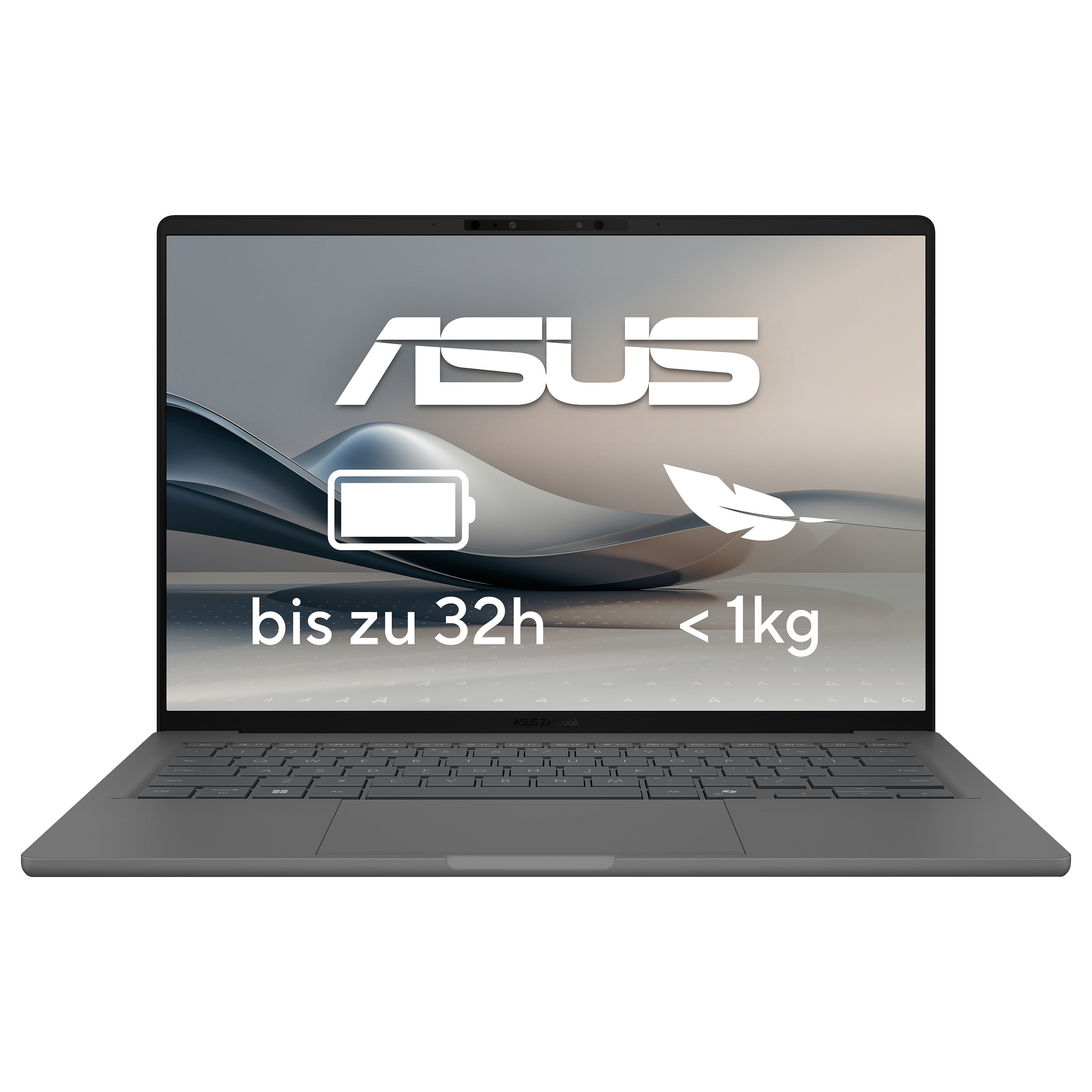 Laptop ASUS Zenbook A14 UX3407QA-QD496W Copilot+ / Snapdragon X1-26-100 / 32GB LPDDR5X / 1TB / 14" WUXGA OLED / Qualcomm Adreno - Hiri
