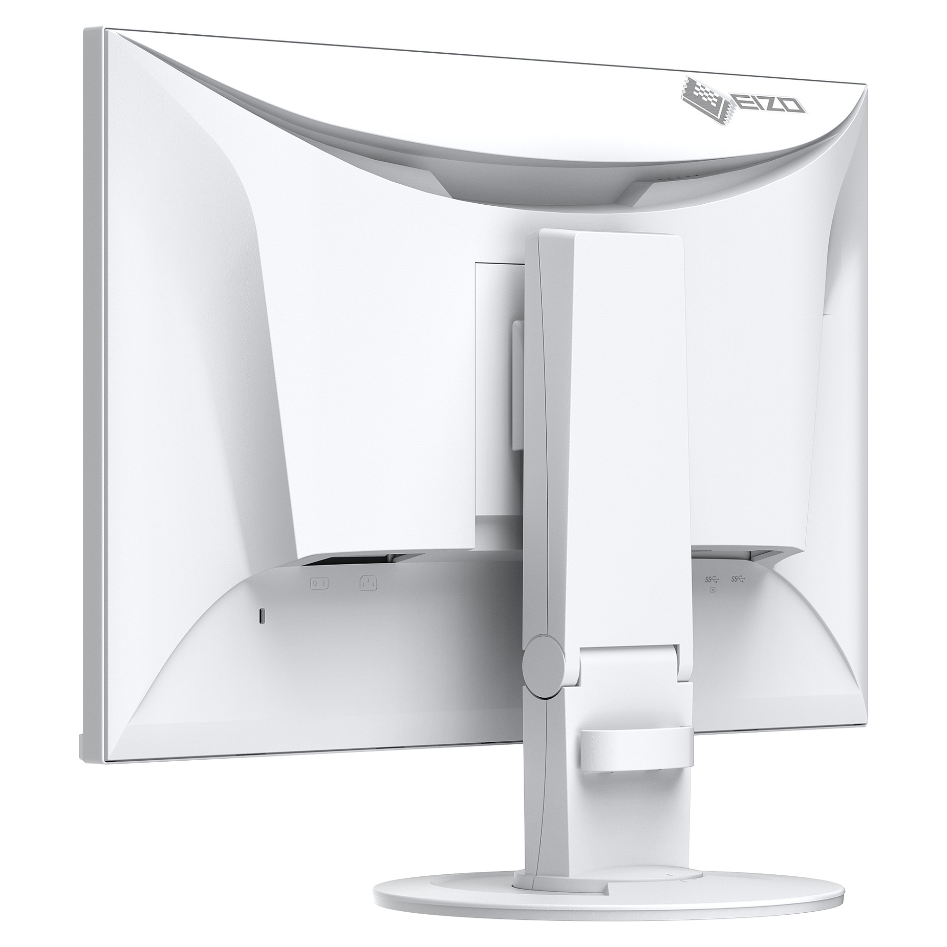 Monitor Eizo FlexScan EV2410R-WT / 24.1" / WUXGA IPS / 60Hz / 5ms / DisplayPort+DVI+HDMI - Bardhë - 5