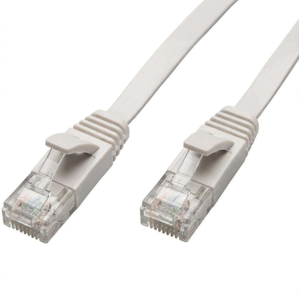Kabllo për Rrjet Captiva 80269 / RJ45 - RJ45 / Cat.6A / 0.5 m - Bardhë - 1