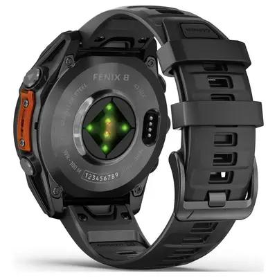 Orë e mençur Garmin Fenix 47mm - Zezë - 4