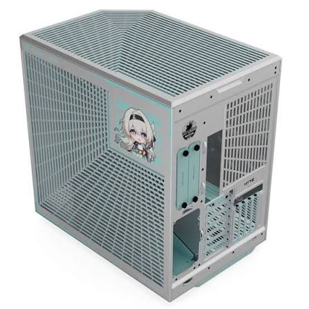 Kasë HYTE Y70 Firefly Edition / Mid-Tower / E-ATX / Tempered Glass - Argjend - 1