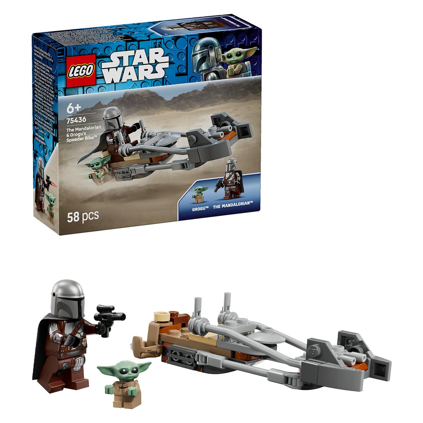 LEGO Star Wars The Mandalorian & Grogu's Speeder Bike 75436 - 13