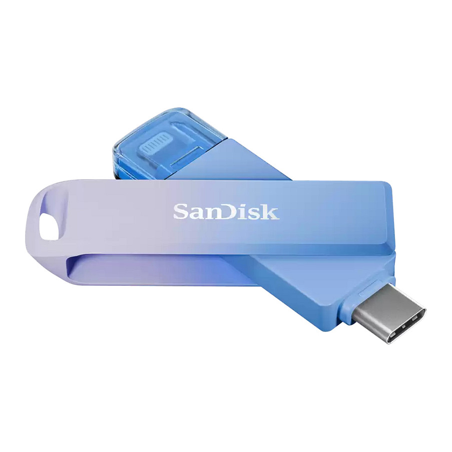 USB Flash Drive STICK SanDisk Creator Phone Drive Lightning/USB-C 256GB - Blu - 3