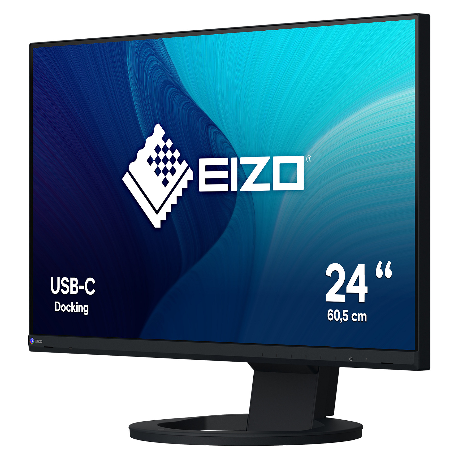 EIZO 60.5cm (23.8") EV2480-BK 16:09 DVI+HDMI+DP+USB-C black - 2