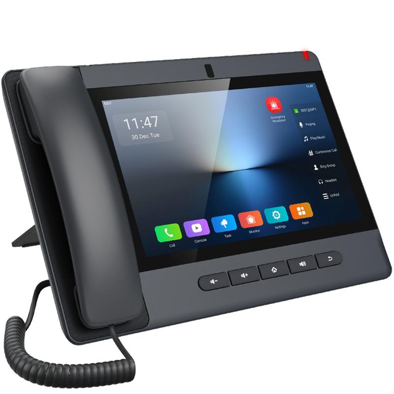 Telefon VoIP Fanvil A330, 20 Linja SIP, Ekran me Prekje 10.1", Wi-Fi 6, Bluetooth 5.4, PoE - Zezë - 2