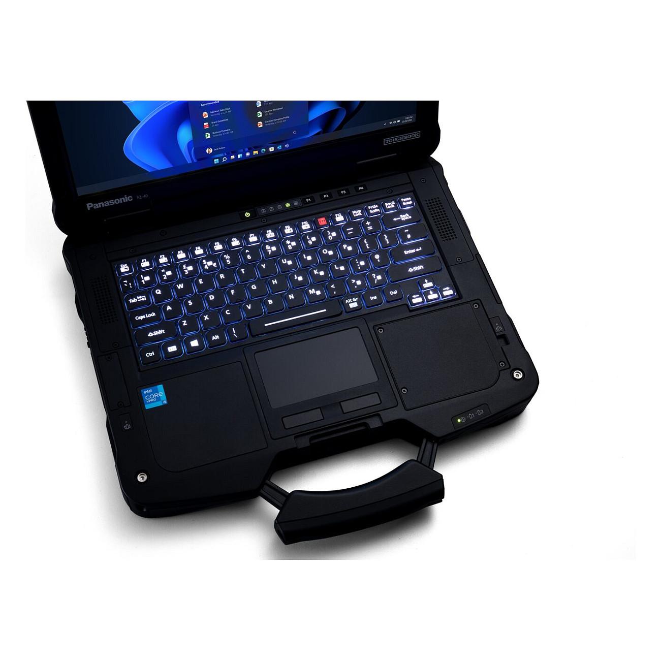 Laptop Panasonic Toughbook FZ-40FZ001B4 / Core Ultra 5 135H / 16GB DDR5 / 512GB / 14" FHD IPS Touch / Intel Arc Graphics - Zezë - 12