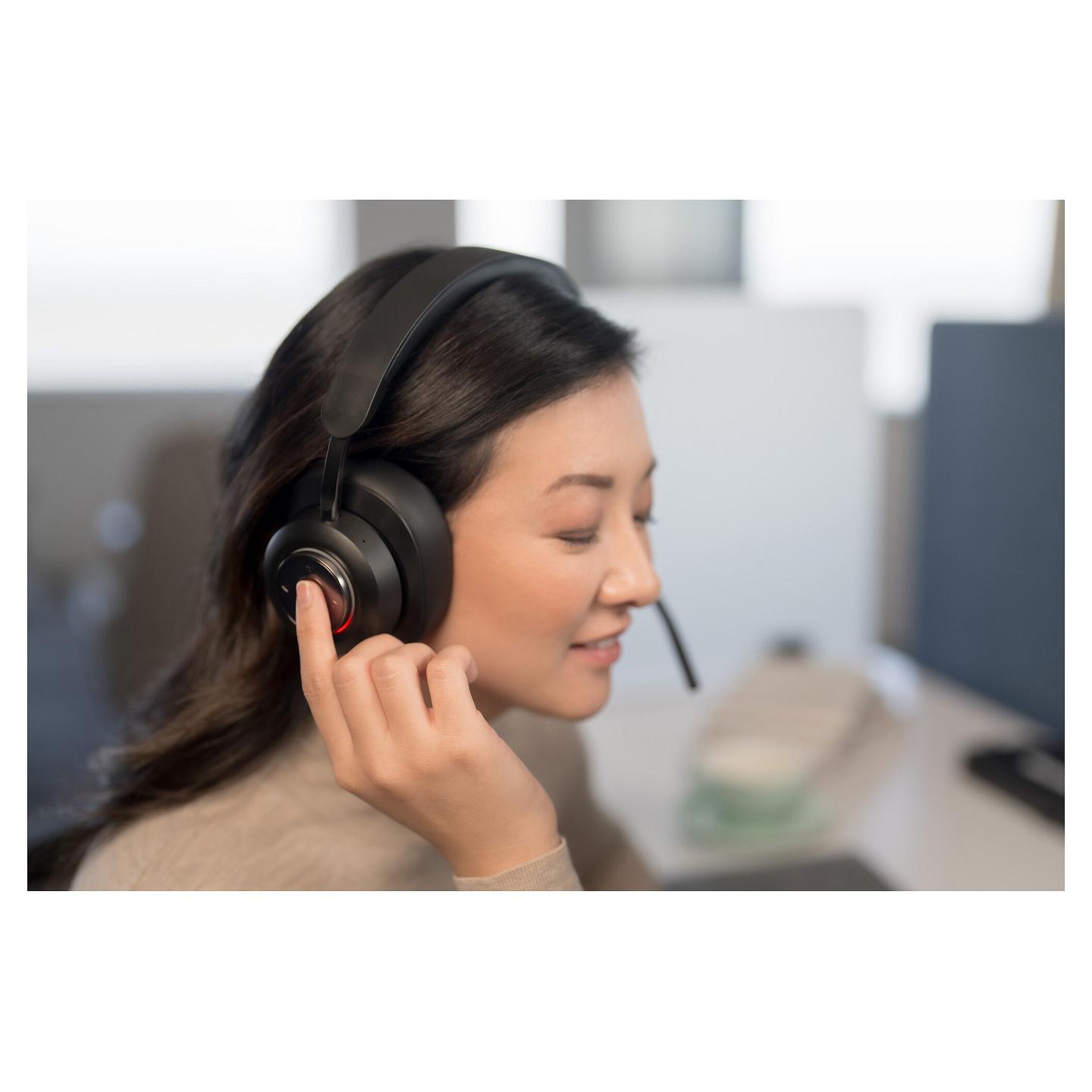 Kufje pa kabllo Kensington H3000 / Bluetooth 5.2 / Over-Ear / 40mm / Mikrofon / Noise Cancelling - Zezë - 17