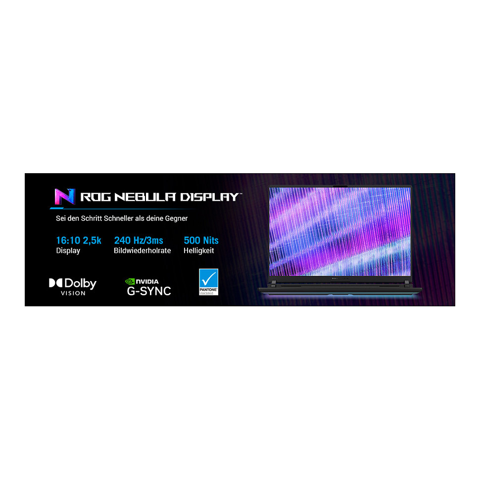 Laptop Gaming ASUS ROG Strix / Ultra 9 275HX / 32GB DDR5 / 2TB / 18" WQXGA IPS / RTX 5080 16GB  - Gjelbër/Gri - 9