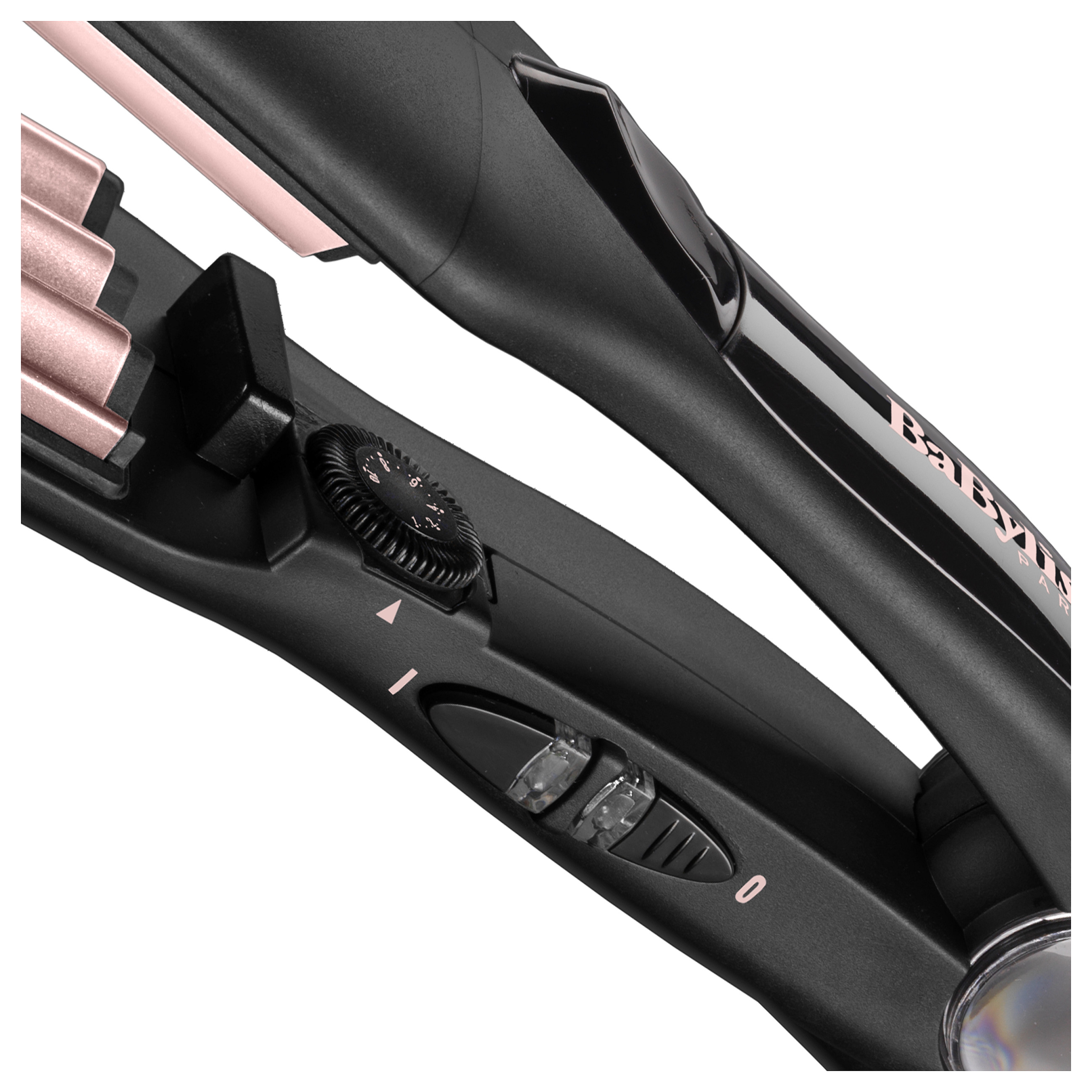 Stiluese për flokë BaByliss The Crimper 2165CE / Tourmaline-Ceramic / 35 mm / 10 Temperatura / 120–210°C – Zezë - 2