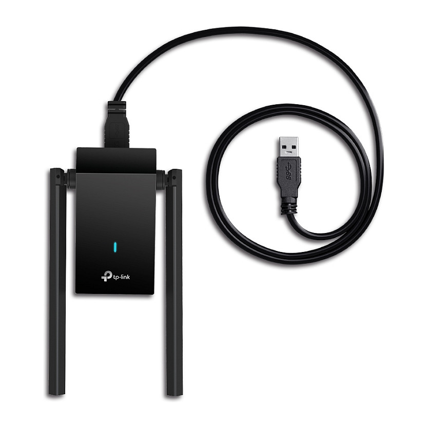 TP-Link Archer TX20U Plus AX1800 Wi-Fi 6 USB Adapter / Dual-Band / 2× High-Gain Antennas / USB 3.0 - 3