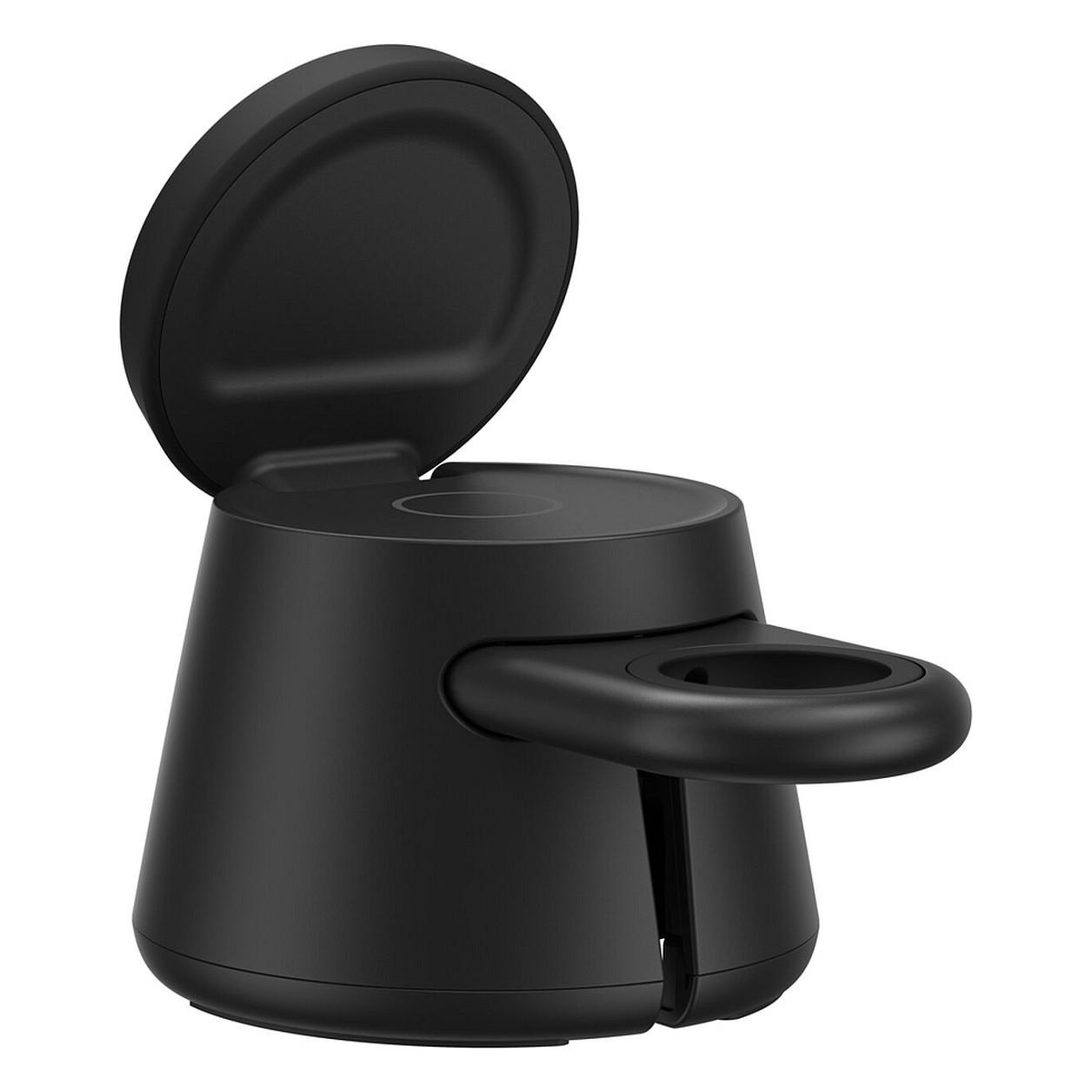 Adapter Belkin UltraCharge / Qi2 / 25W / Modular / 3-në-1 / USB-C - Zezë - 3