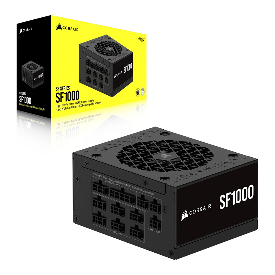 Furnizues Energjie Corsair SF Series SF1000 / 1000W / SFX / ATX 3.1 / 80 PLUS Platinum / Fully Modular - Zezë - 6